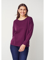 I Say Frigga knit pulloverWine