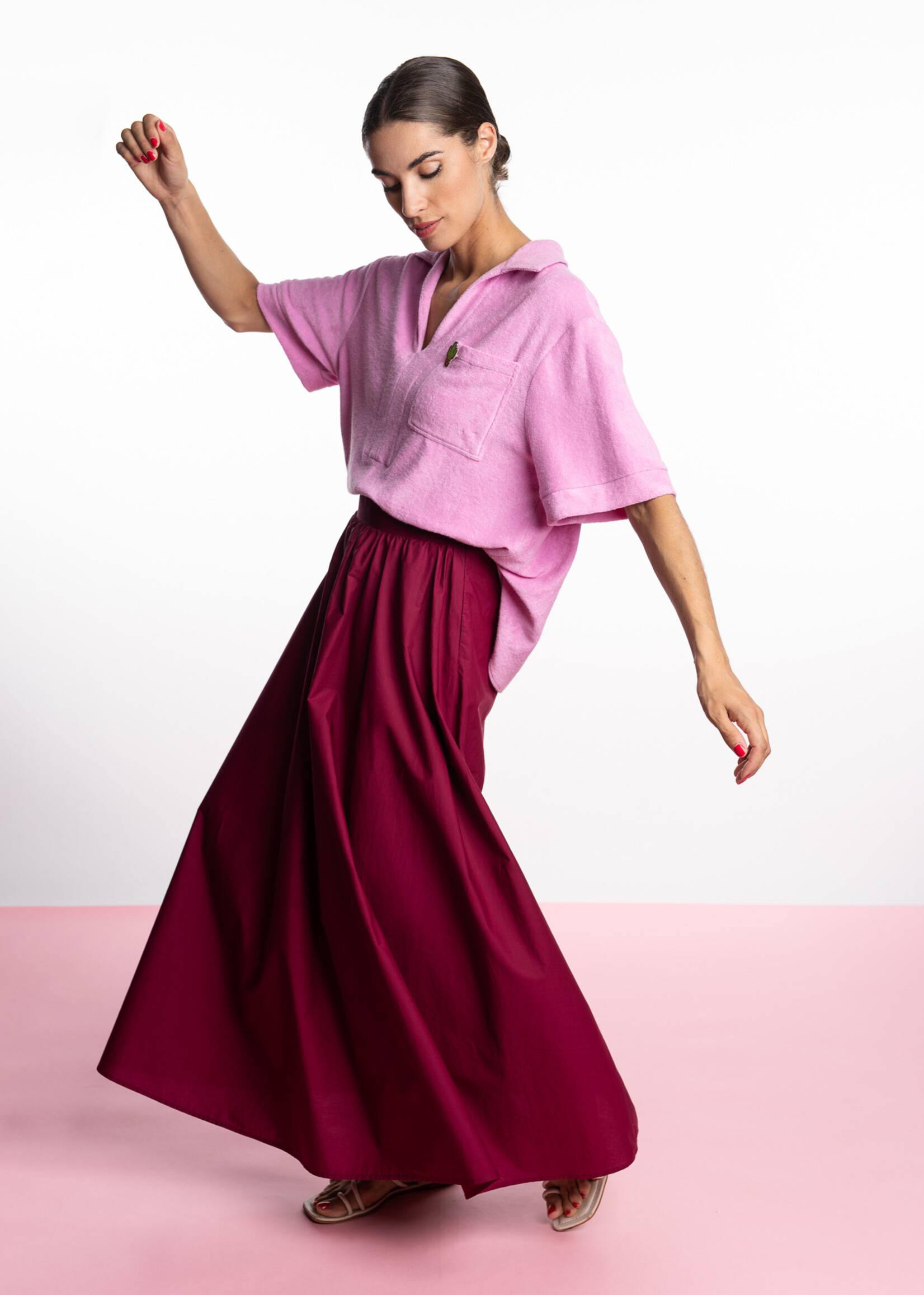 Dame Blanche Astrakan Straw Lila