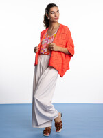 Dame Blanche Cardigan Torna Grande Coral