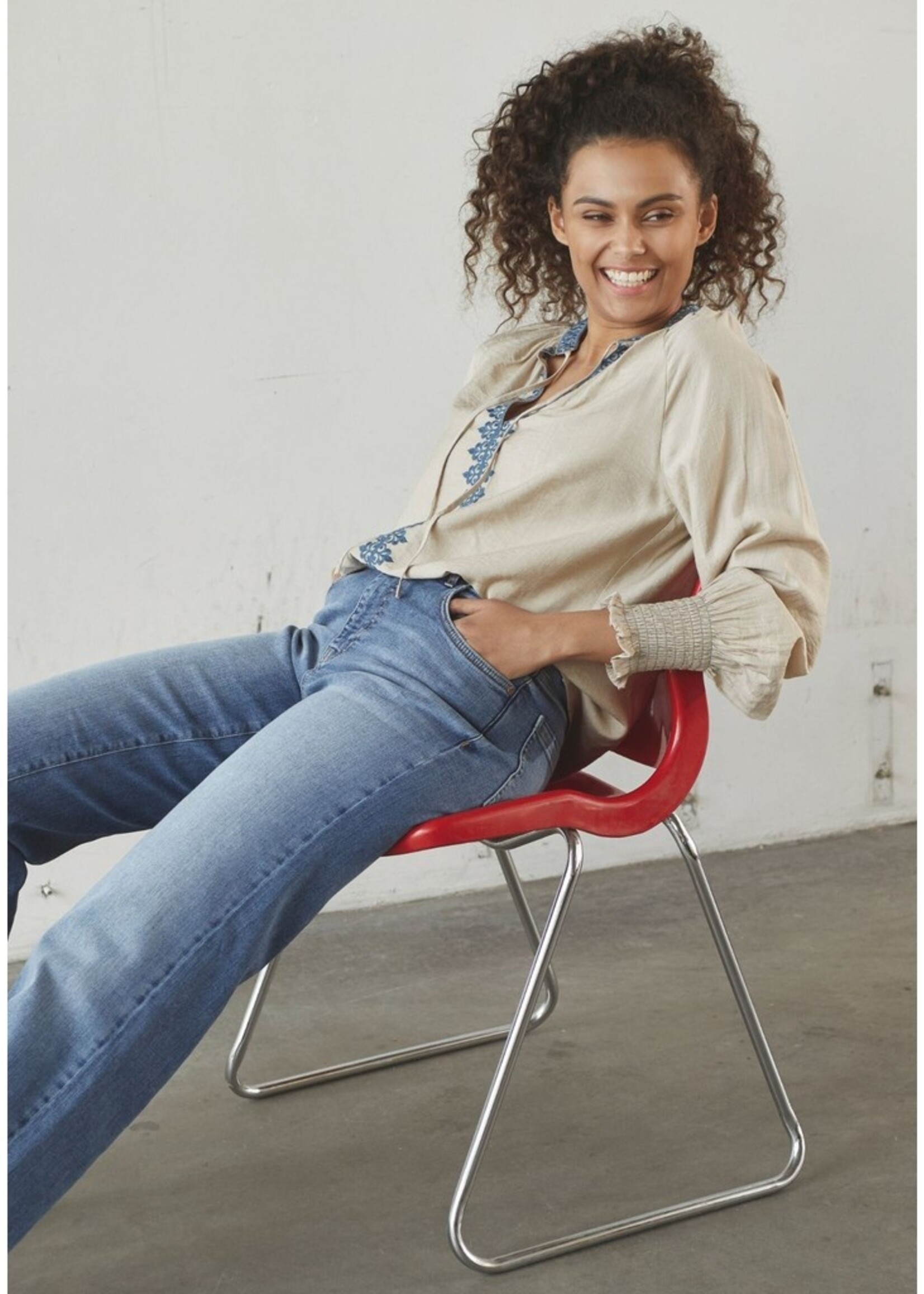 I Say Lykke Deco Blouse