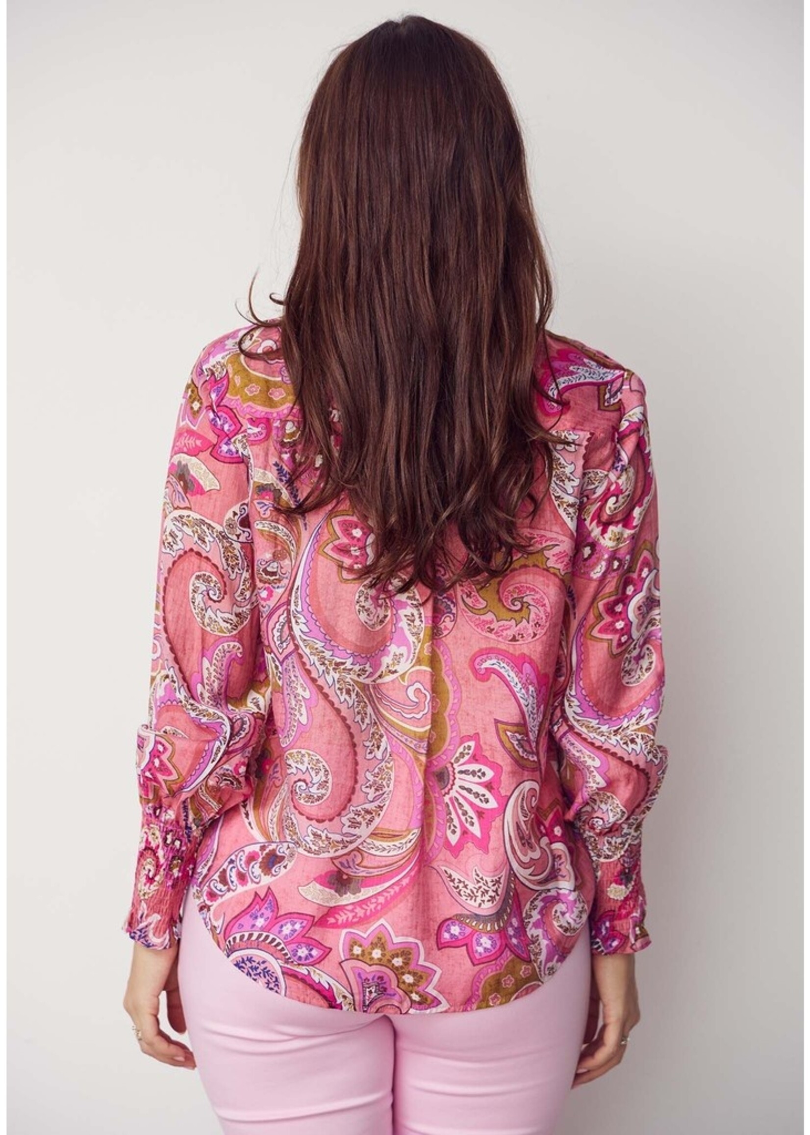 I Say Lotta Smok bloes Rose Paisley