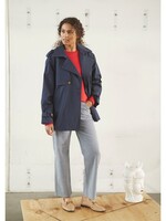 I Say Monza striped jeans Milky stripe