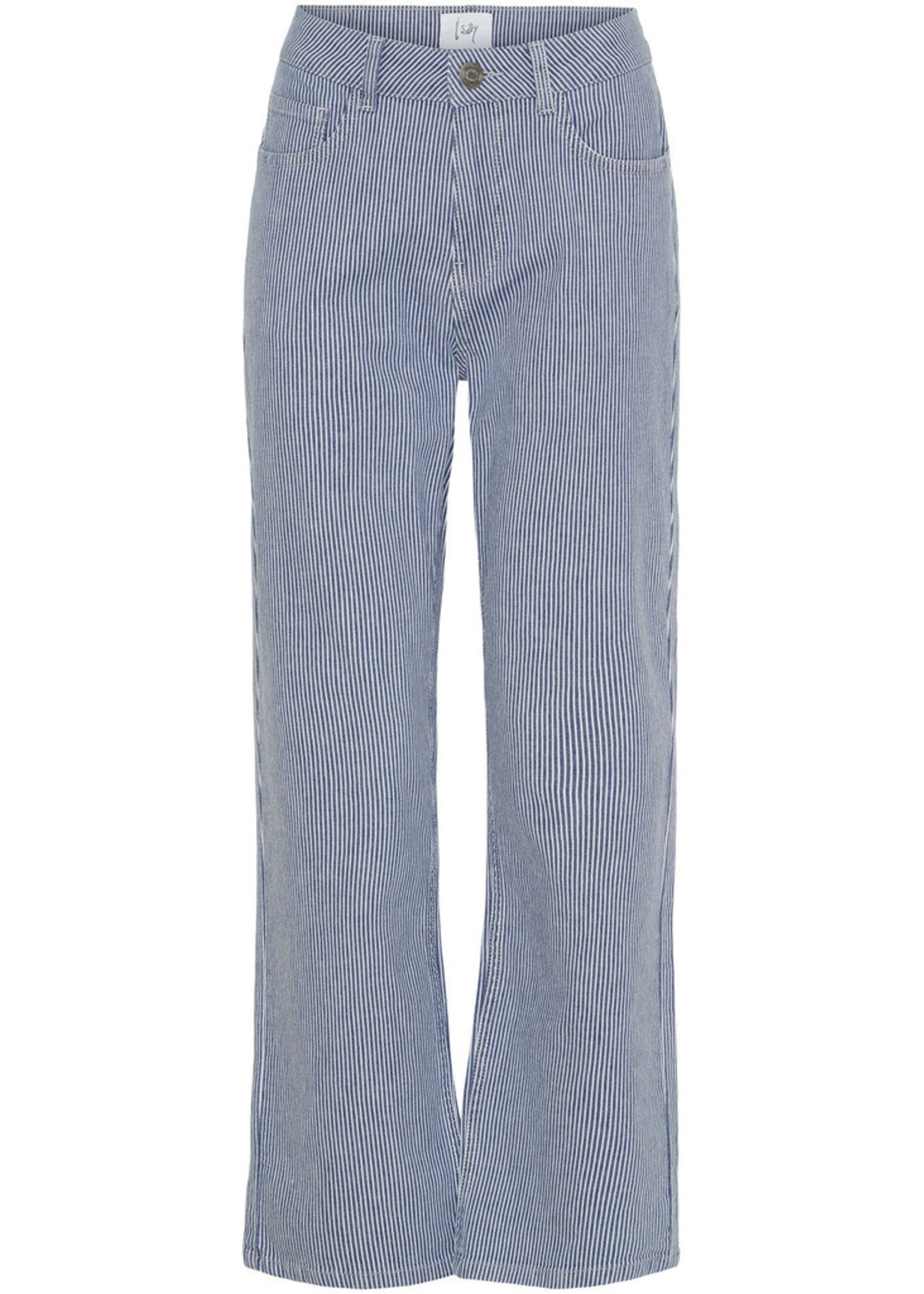 I Say Monza striped jeans Milky stripe