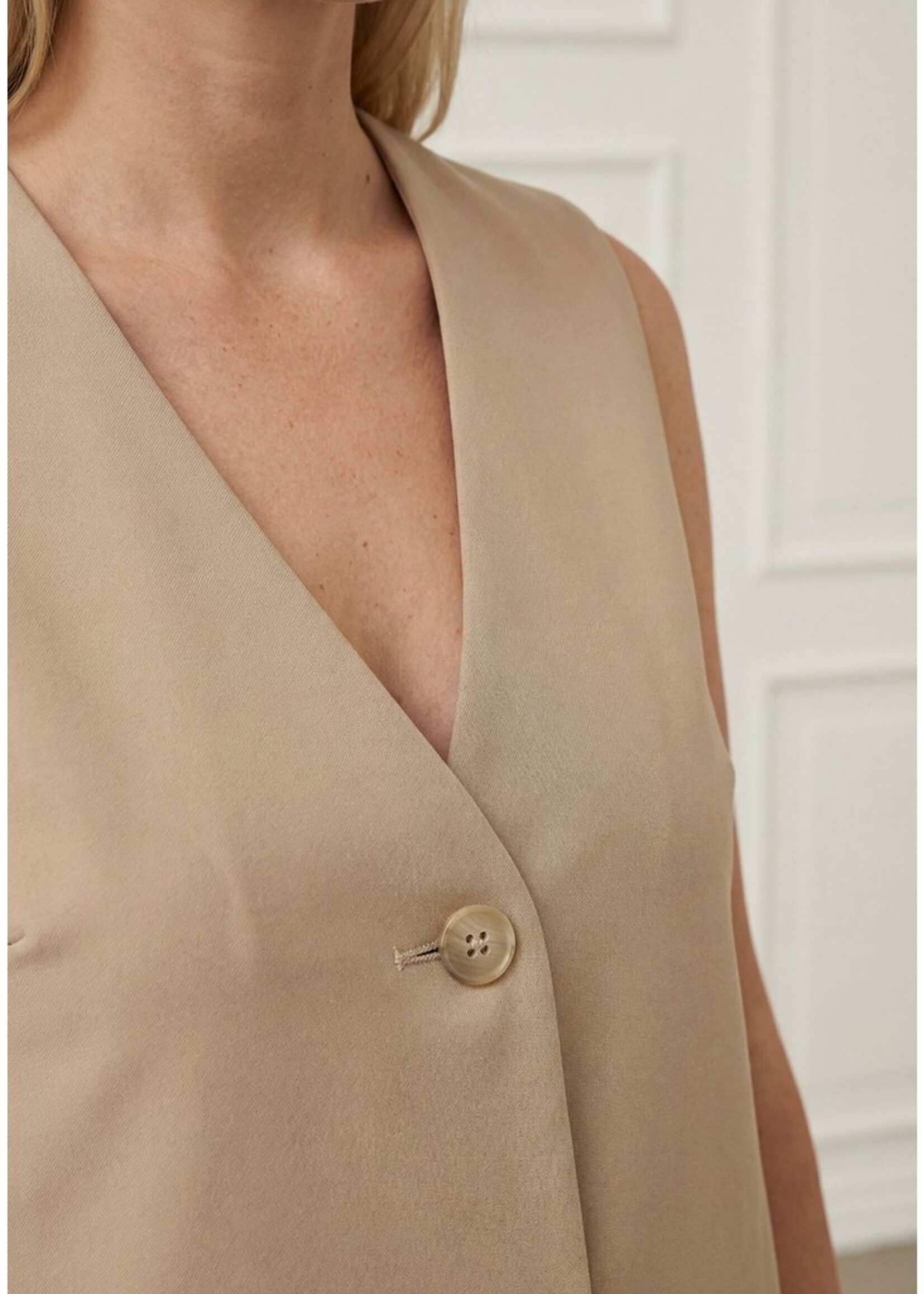 I Say Majse Waistcoat Classic Camel