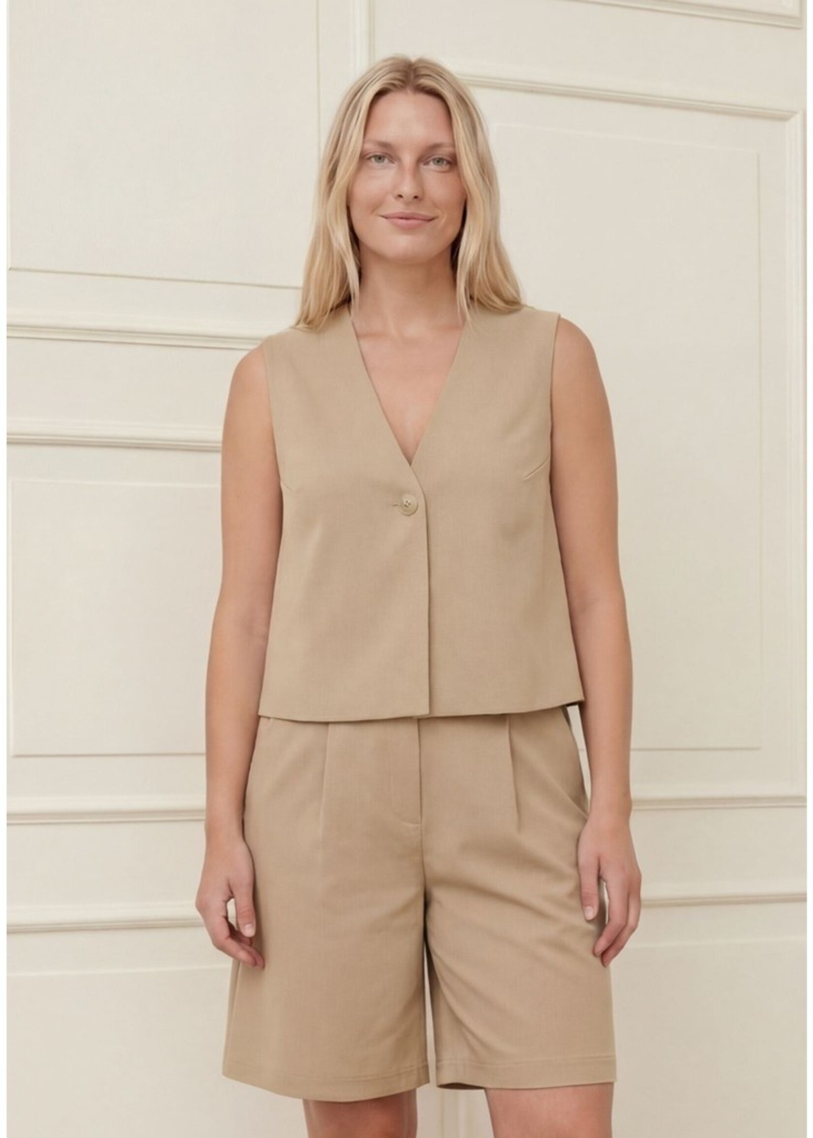 I Say Majse Waistcoat Classic Camel