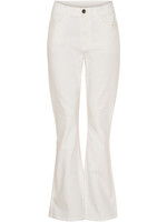 I Say Carpi Twill Flare Pant  Broken White