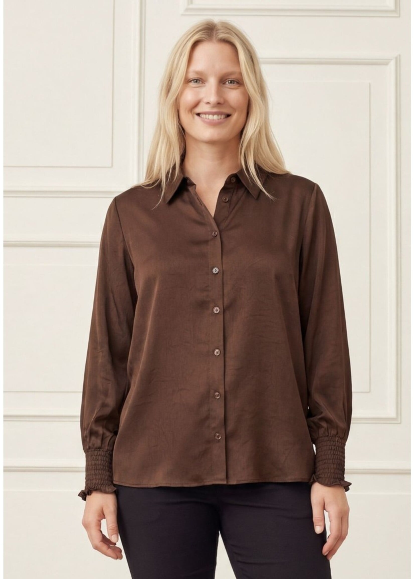 I Say Nanine Smock Shirt