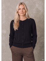 I Say Netty Knit Cardigan Black