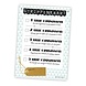 Babysitter strip card Babysitter strip card