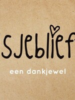 Alsjeblieft een dankjewel