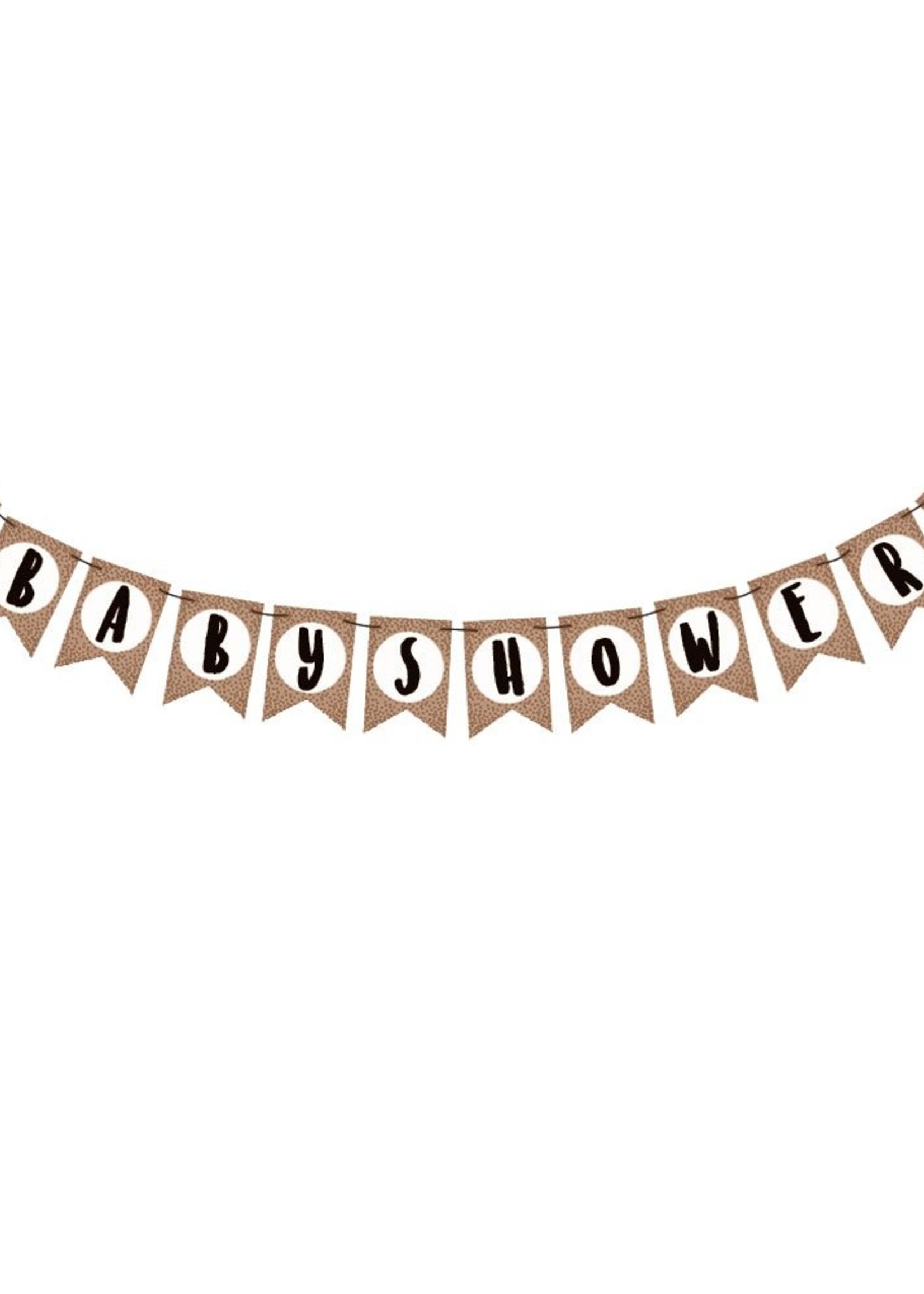 Babyshower slinger kraft