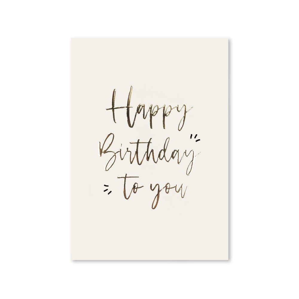 Kaart Happy Birthday Kaart Happy Birthday