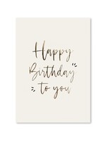 Card Happy Birthday
