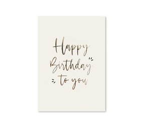 Card Happy Birthday Card Happy Birthday