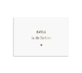 Kaart Oma Liefste Kaart Oma Liefste
