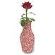 Cotton born roses flower vase Cotton born roses flower vase