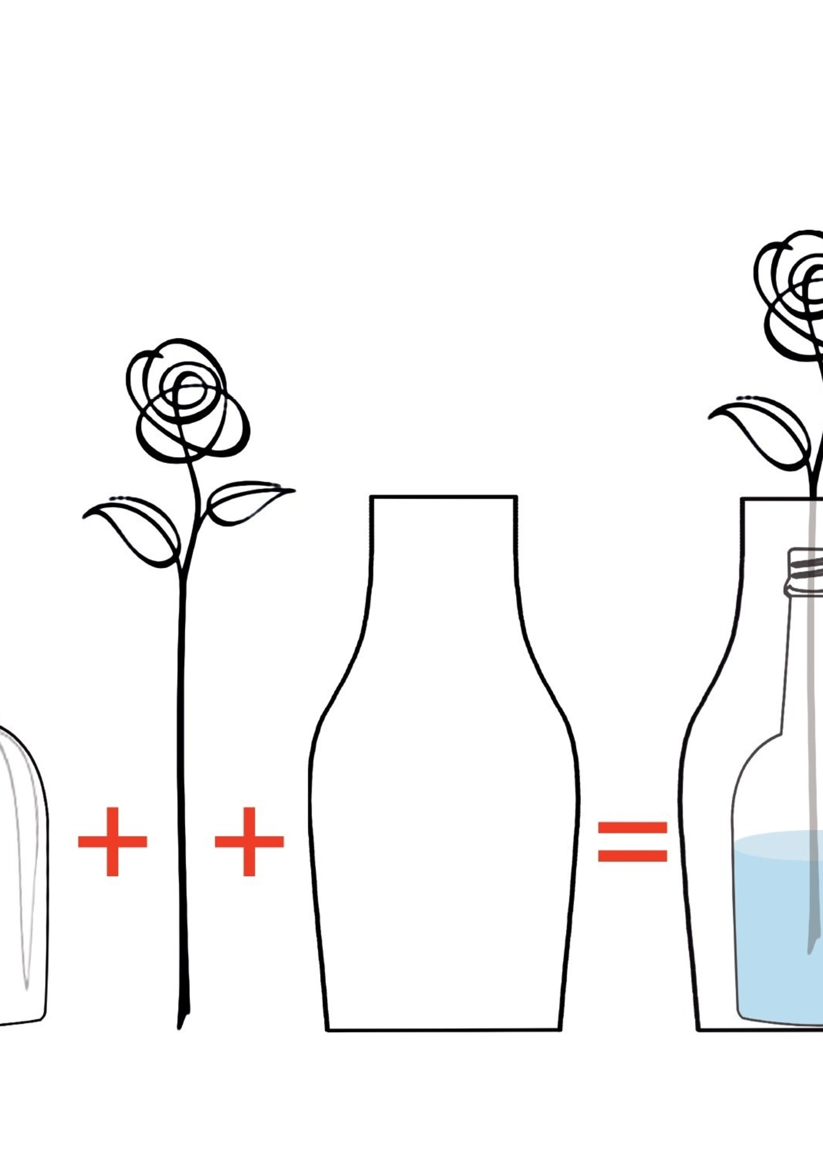 Juan Gris Cotton Flower Vase