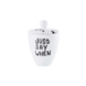 Sugar Bowl Happy Ivory/White Sugar Bowl Happy Ivory/White
