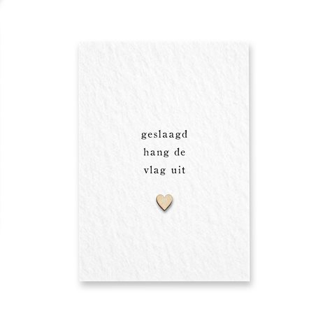 Kaart Geslaagd Kaart Geslaagd