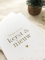 Card Loving Christmas | gold foil