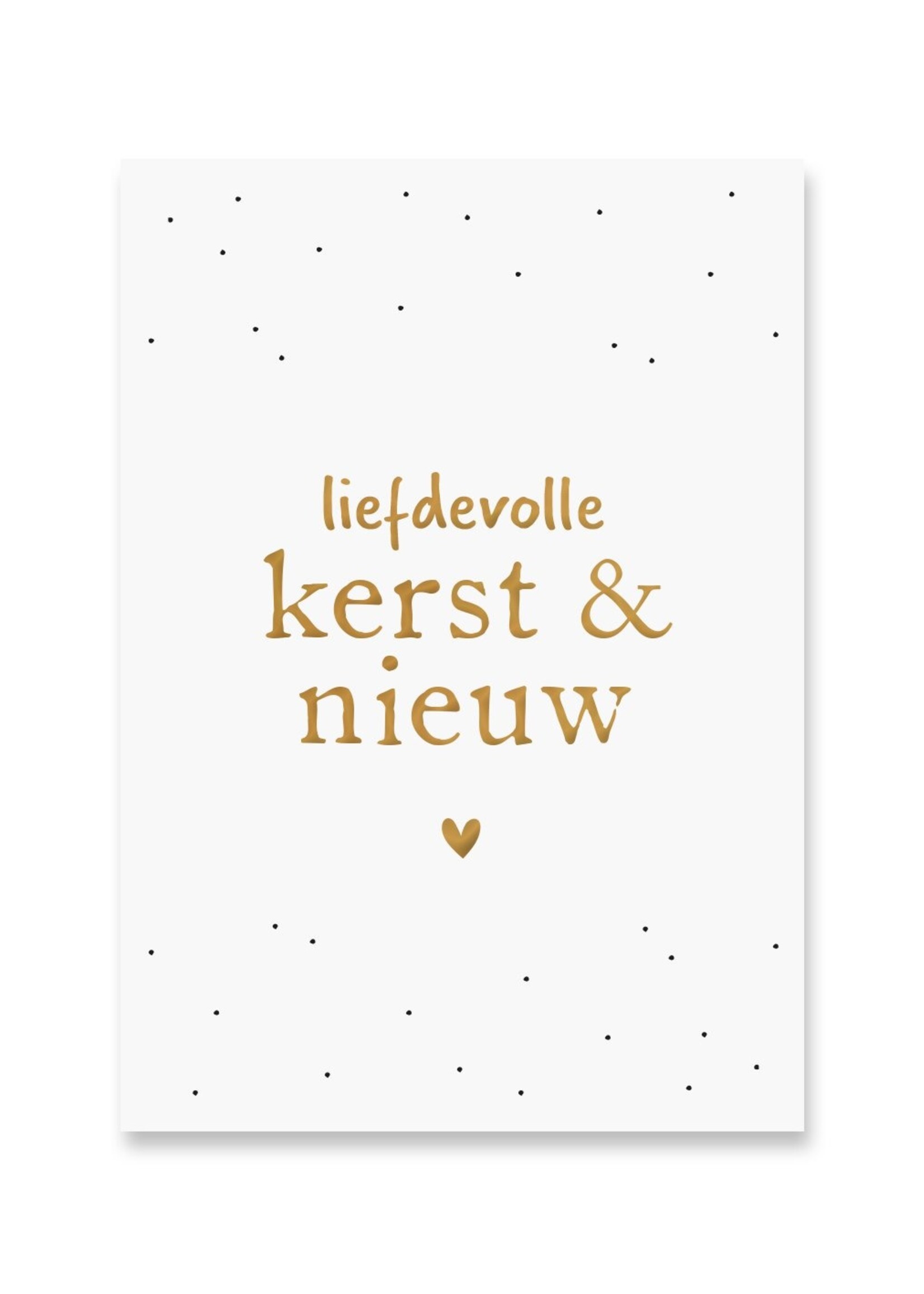 Card Loving Christmas | gold foil