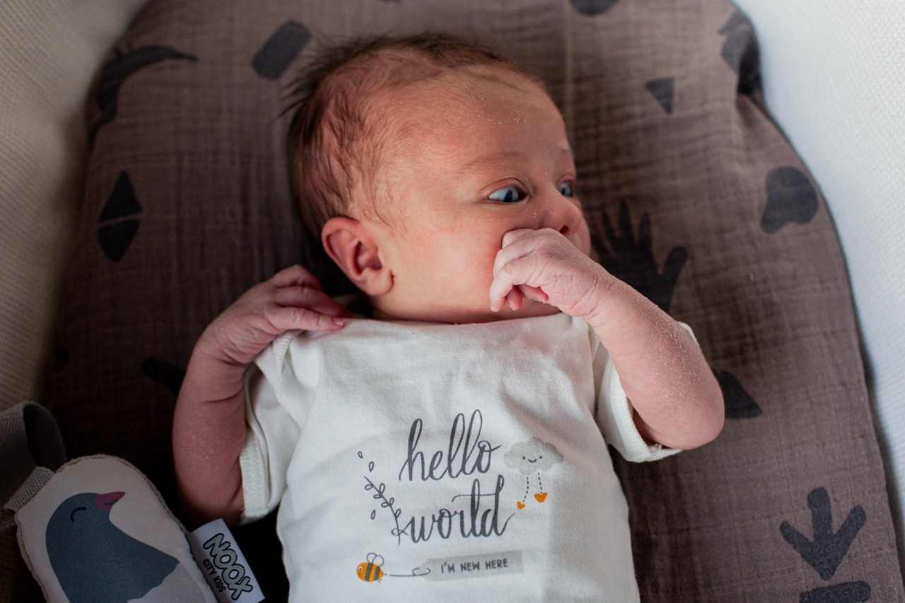 Romper - "Hello world I'm new here"