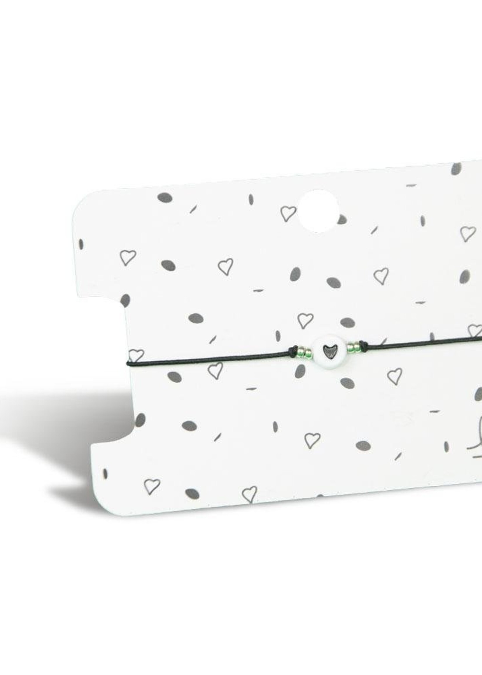 Bracelet black Heart