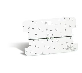Armbandje zwart Hartje Armbandje zwart Hartje