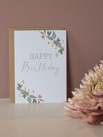 Kaart Happy Birthday