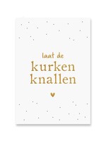 Card Corks Pop | Gold foil
