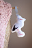 Soft Toy Ooievaar met rateltje en knisper - Soft babytoy Soft Toy Ooievaar met rateltje en knisper - Soft babytoy