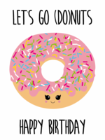 Kaart Let's Go Donuts