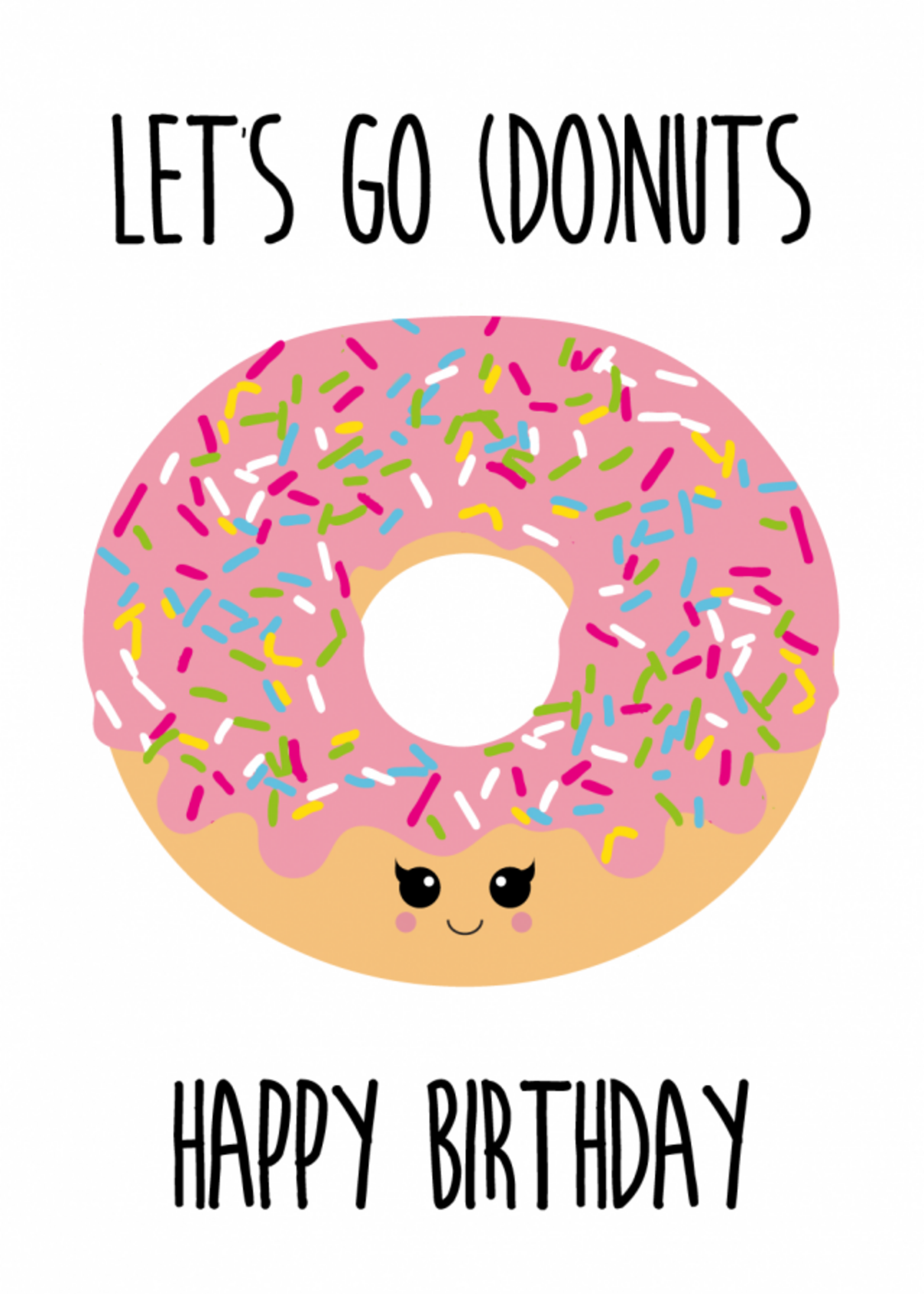 Kaart Let's Go Donuts