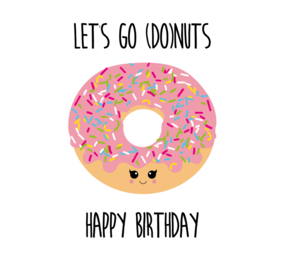 Kaart Let's Go Donuts