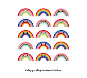 Card Sending Rainbows