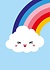 Kaart Wolk Regenboog Kaart Wolk Regenboog