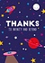 Kaart Thanks to Infinity Kaart Thanks to Infinity
