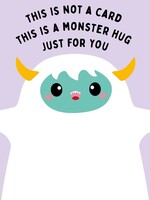 Card Monster Hug