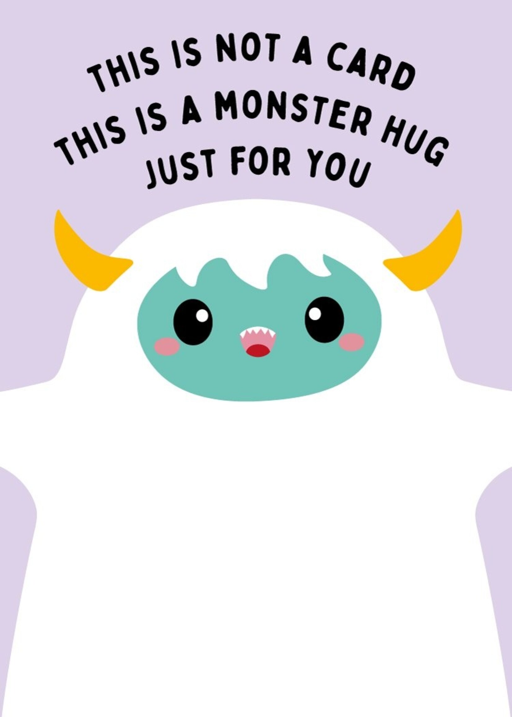 Card Monster Hug