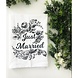 Just Married Theedoek Just Married Theedoek