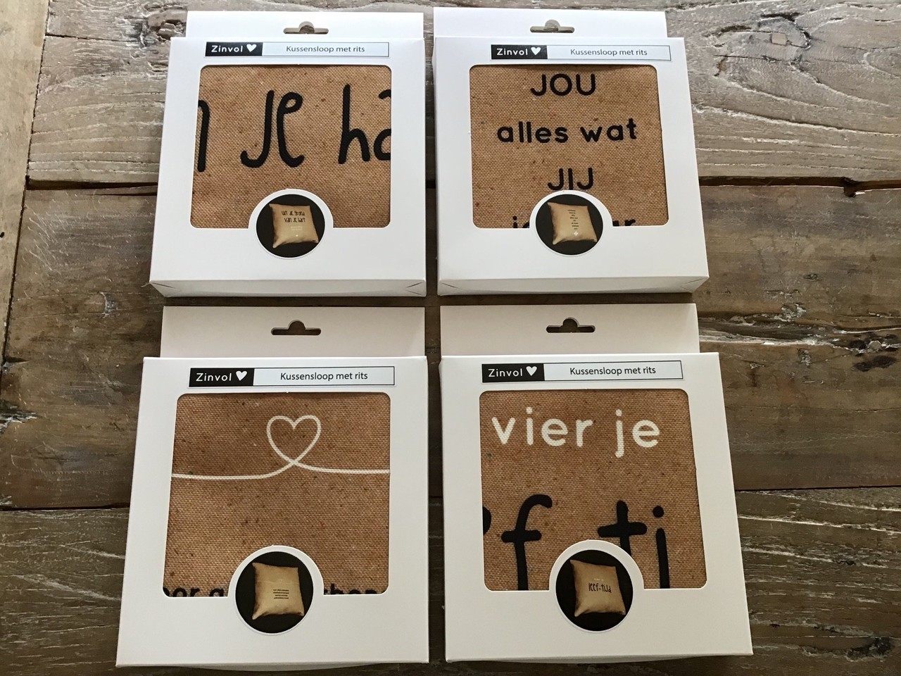 Kussenhoes  met Quote