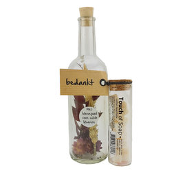 Touch of soap - thank you Touch of soap - thank you