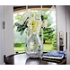 Crackle Glass Memorial Vase with Sympathy Verse Crackle Glass Memorial Vase with Sympathy Verse
