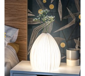 Gingko slimme vaaslamp  Bamboe Gingko slimme vaaslamp  Bamboe