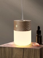 Slimme diffusorlamp  Walnoot