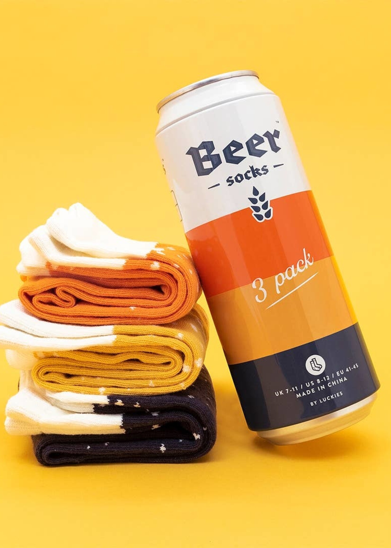 Luckies Originals - Beer Socks 3 Pack