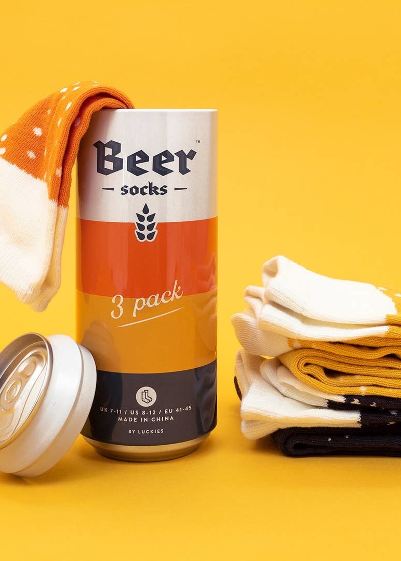 Luckies Originals - Beer Socks 3 Pack