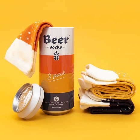 Luckies Originals - Biersokken Set van 3 Luckies Originals - Biersokken Set van 3