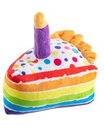 Plakje verjaardagstaart