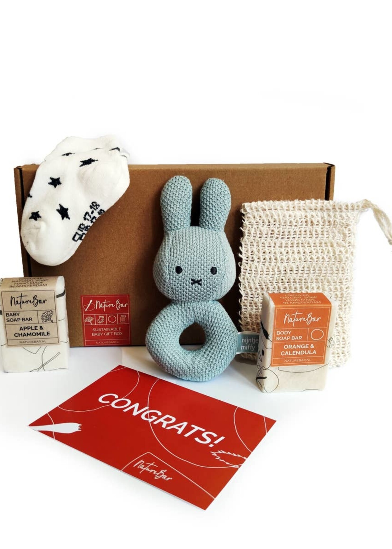 Zwangerschapsgeschenkdoos - Soap Bar-pakket